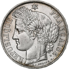Francia, 5 Francs, Cérès, 1870, Paris, Plata, MBC+, Gadoury:742, KM:818.1
