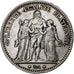 France, 5 Francs, Hercule, 1876, Paris, Silver, VF(30-35), Gadoury:745a