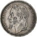 France, Napoleon III, 5 Francs, 1868, Strasbourg, Silver, EF(40-45)
