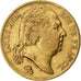 Francia, Louis XVIII, 20 Francs Or, 1824, Paris, Oro, MB+, Gadoury:1028