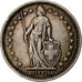 Suiza, 2 Francs, 1914, Bern, Plata, MBC, KM:21