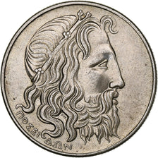 Grecia, 20 Drachmai, 1930, Plata, EBC, KM:73