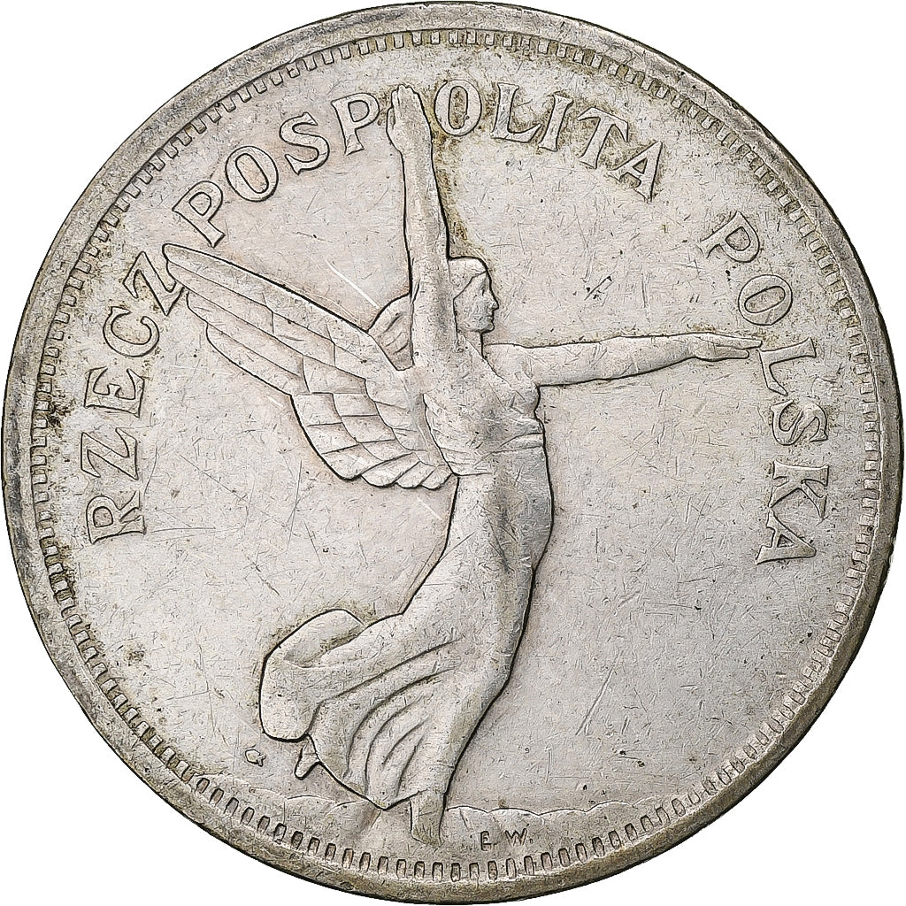 Poland, 5 Zlotych, 1928, Warsaw, Silver, EF(40-45), KM:18