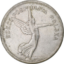 Poland, 5 Zlotych, 1928, Warsaw, Silver, EF(40-45), KM:18