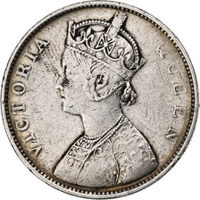 INDIA-BRITISH, Victoria, Rupee, 1862, Silver, VF(30-35), KM:473.1