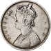 INDIA-BRITISH, Victoria, Rupee, 1862, Silver, VF(30-35), KM:473.1