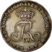 Danimarca, Frederik VI, 1/6 Rigsdaler, 1808, Altona, Argento, BB, KM:664