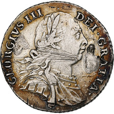 Great Britain, George III, Shilling, 1787, Silver, EF(40-45), KM:607.1