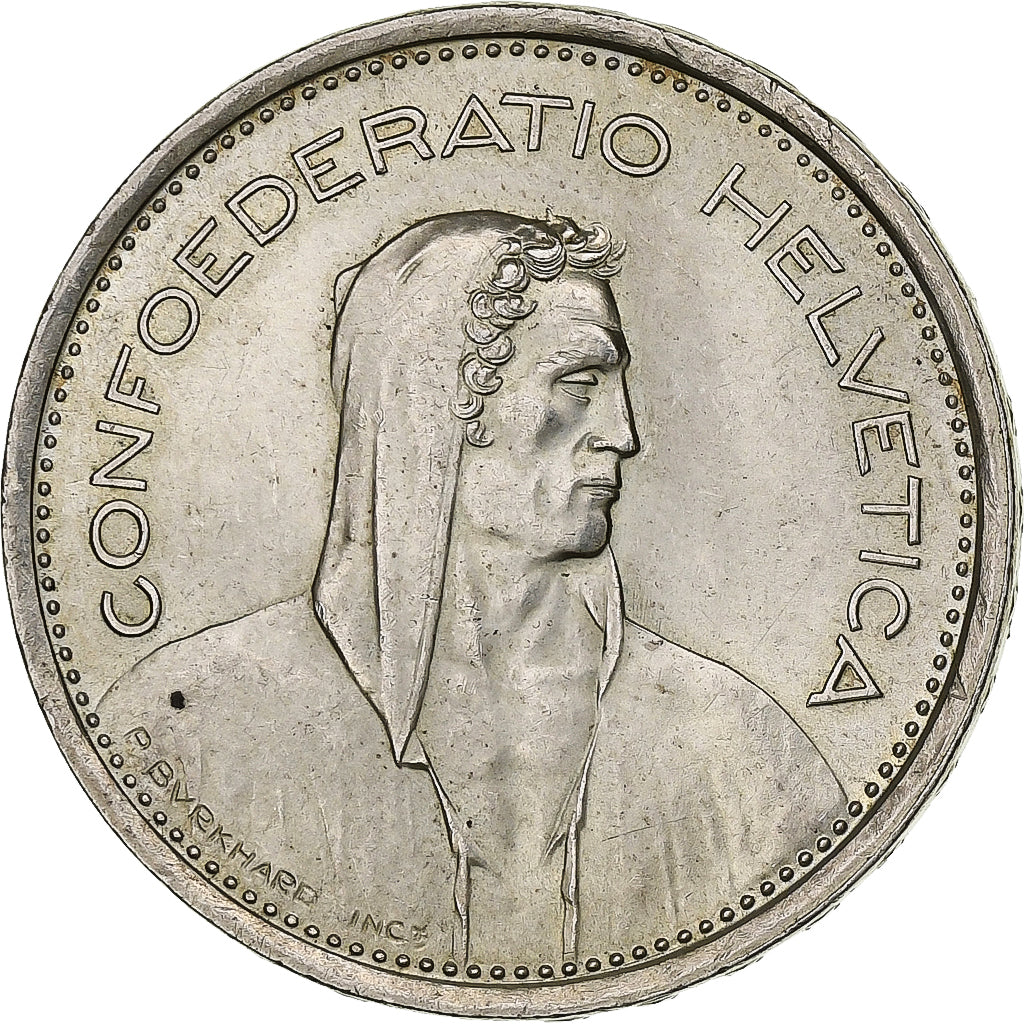 Switzerland, 5 Francs, 1969, Bern, Silver, AU(55-58), KM:40