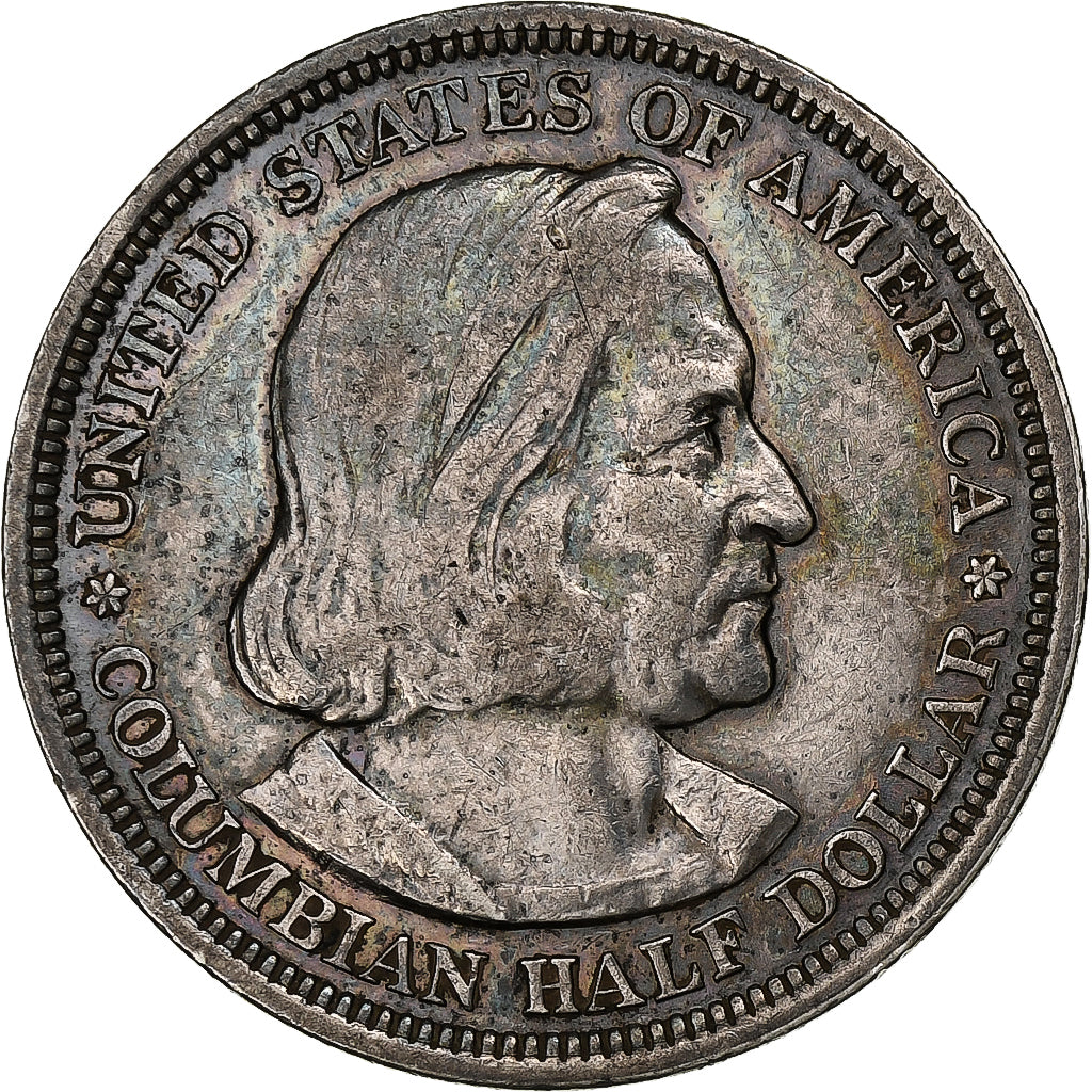 Estados Unidos, Half Dollar, 1893, Philadelphia, Plata, MBC