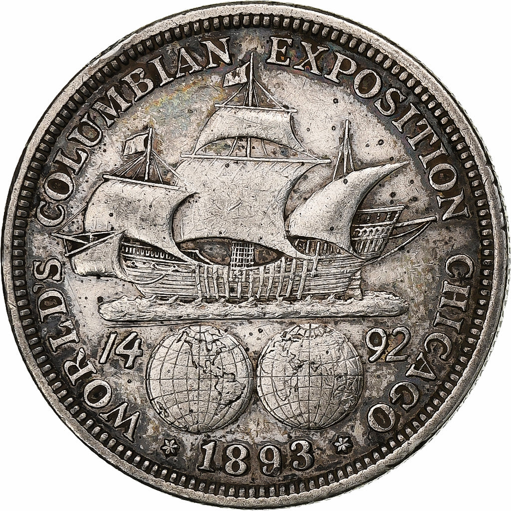 Estados Unidos, Half Dollar, 1893, Philadelphia, Plata, MBC