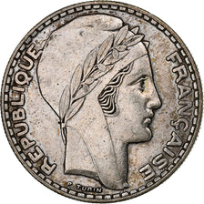 Frankreich, 20 Francs, Turin, 1937, Paris, Silber, SS+, Gadoury:852, KM:879