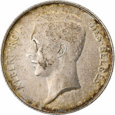 Bélgica, Albert I, 2 Francs, 2 Frank, 1912, Plata, MBC+, KM:74