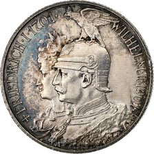 German States, PRUSSIA, Wilhelm II, 2 Mark, 1901, Berlin, Silver, AU(55-58)