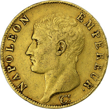 Frankreich, Napoleon I, 40 Francs, Napoléon I, An 13 (1805), Paris, Gold, SS