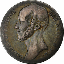 Netherlands, William II, Gulden, 1847, Silver, F(12-15), KM:66