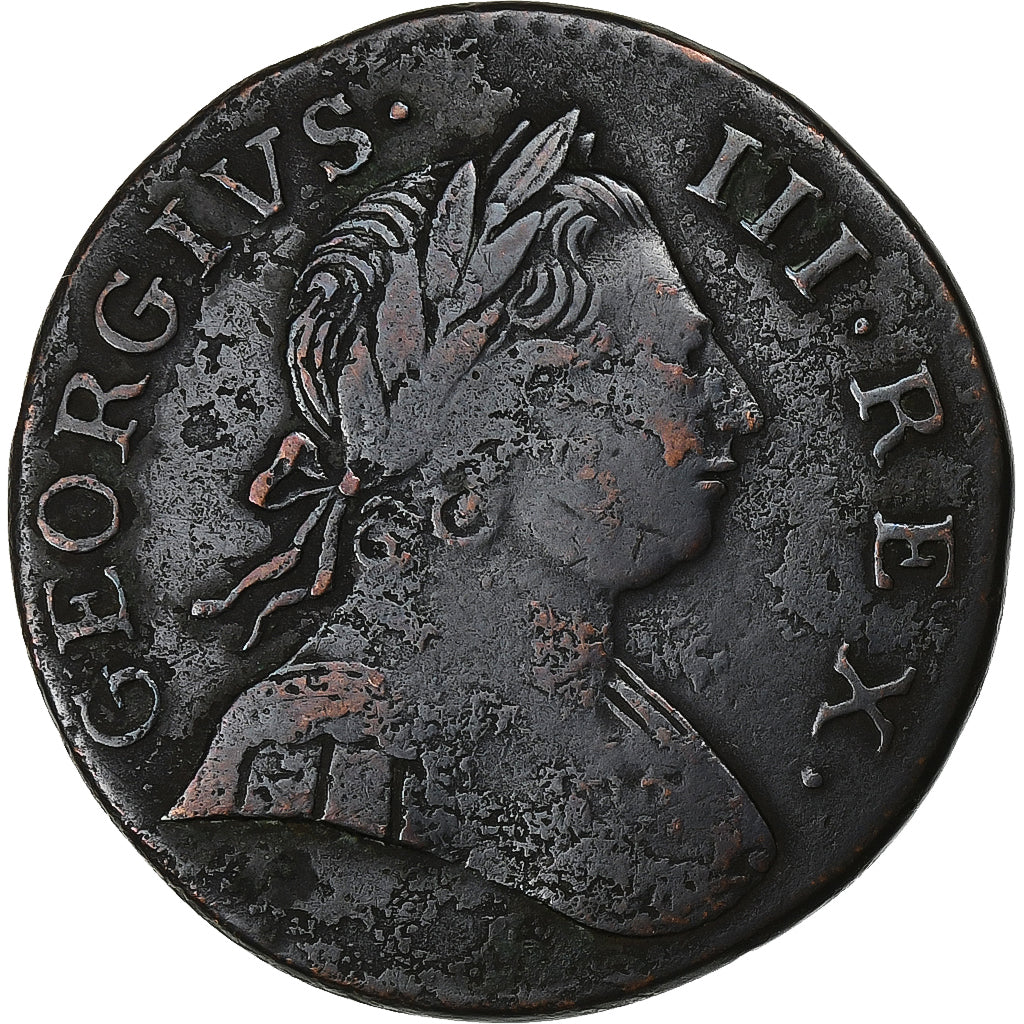 Great Britain, George III, Farthing, 1773, Copper, VF(30-35), KM:602