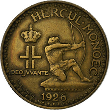 Monaco, Louis II, Franc, 1926, Poissy, Aluminum-Bronze, EF(40-45)