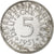 GERMANY - FEDERAL REPUBLIC, 5 Mark, 1951, Stuttgart, Silver, EF(40-45), KM:112.1