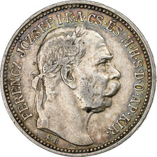 Hongrie, Franz Joseph I, Korona, 1912, Kormoczbanya, Argent, TTB, KM:492