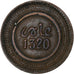 Marocco, 'Abd al-Aziz, 10 Mazunas, 1902/AH1320, Birmingham, Bronzo, BB