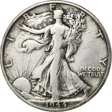 United States, Half Dollar, Walking Liberty Half Dollar, 1944, San Francisco