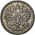 Rússia, Nicholas II, 10 Kopeks, 1905, Saint Petersburg, Prata, EF(40-45)
