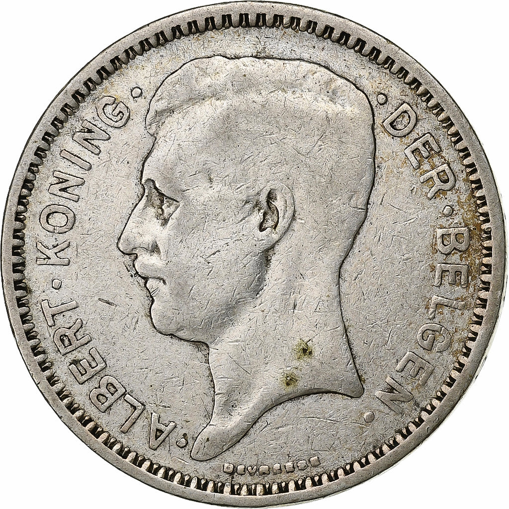 Belgium, 20 Francs, 20 Frank, 1934, Silver, EF(40-45), KM:104.1