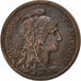 France, 2 Centimes, Dupuis, 1908, Paris, Bronze, EF(40-45), KM:841