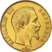 France, Napoleon III, 50 Francs, 1857, Paris, Gold, AU(50-53), Gadoury:1111