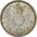 GERMANY - EMPIRE, Wilhelm II, Mark, 1914, Karlsruhe, Silver, AU(50-53), KM:14