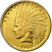 USA, $10, Eagle, Indian Head, 1907, U.S. Mint, Złoto, AU(55-58), KM:125