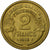 Francia, 2 Francs, Morlon, 1938, Paris, Alluminio-bronzo, SPL-, KM:886
