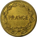 France, 2 Francs, France Libre, 1944, Philadelphie, Laiton, SUP, Gadoury:537