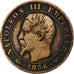 Frankreich, Napoleon III, 5 Centimes, 1856, Lille, Bronze, S+, Gadoury:152