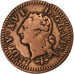 Frankrijk, Louis XVI, Liard, Liard, 1788, Lyon, Koper, FR+, KM:585.5