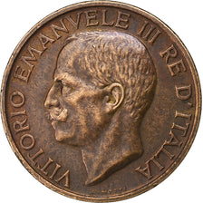 Italy, Vittorio Emanuele III, 10 Centesimi, 1933, Rome, Bronze, EF(40-45), KM:60