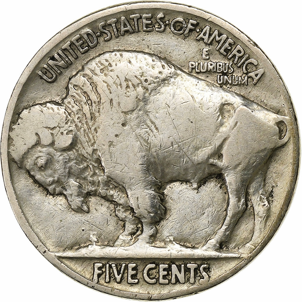 Verenigde Staten, 5 Cents, Buffalo Nickel, 1937, Philadelphia, Cupro-nikkel, ZF