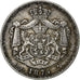 Romania, Carol I, Leu, 1874, Bucarest, Silver, VF(30-35), KM:10