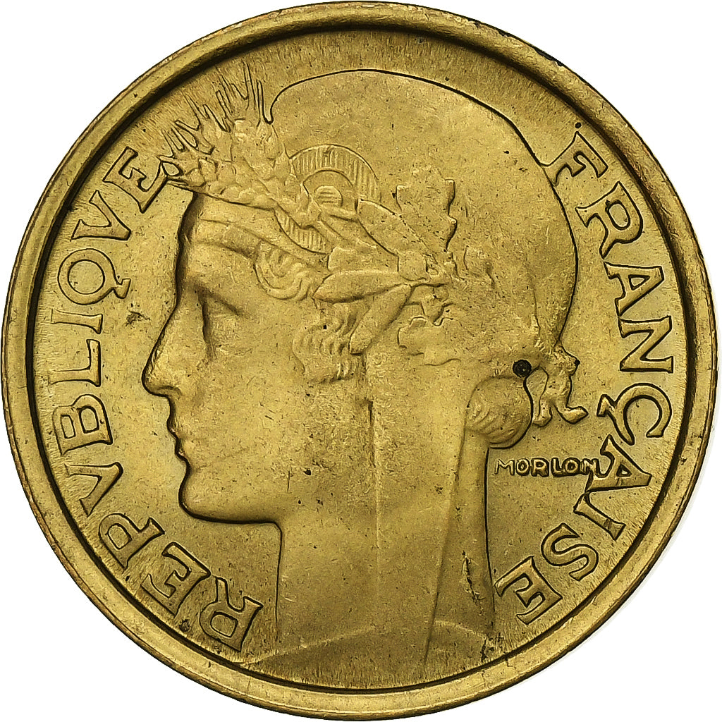 France, Franc, Morlon, 1932, Paris, Bronze-Aluminium, SUP, Gadoury:470, KM:885