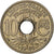 France, 10 Centimes, Lindauer, .1939., Paris, Nickel-Bronze, SUP, Gadoury:287