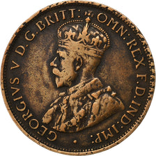 Australia, George V, 1/2 Penny, 1912, Heaton, Bronze, VF(30-35), KM:22