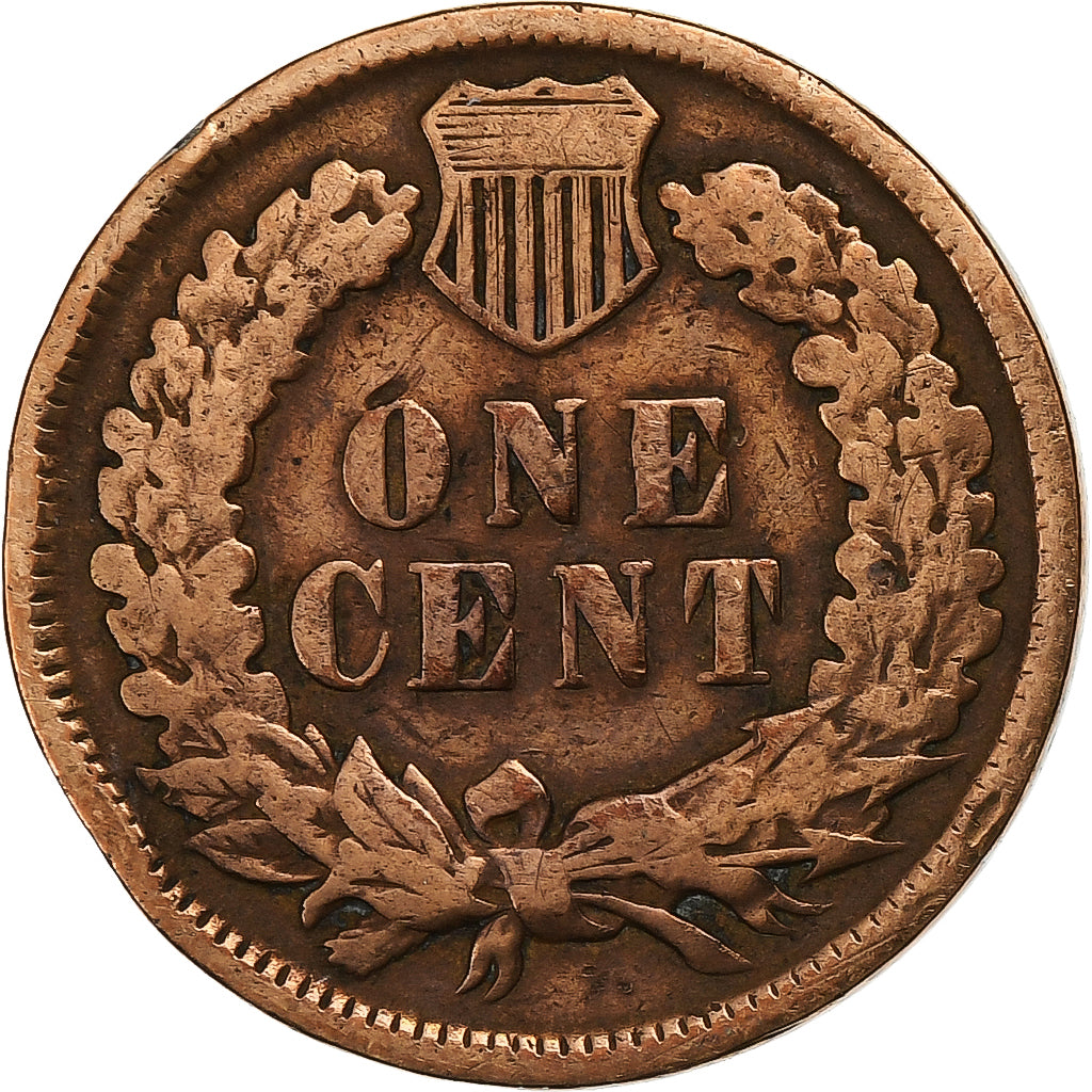 United States, Cent, Indian Head Cent, 1896, Philadelphia, Bronze, VF(30-35)