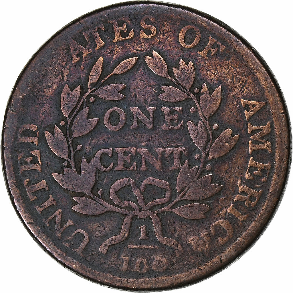 United States, Cent, Draped Bust Cent, 1802, Philadelphia, Copper, F(12-15)