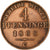 Duitse staten, PRUSSIA, Wilhelm I, 4 Pfennig, 1868, Cleves, Koper, ZF+, KM:483