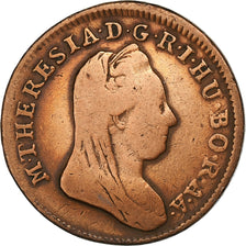 Autriche, Joseph II, 1/2 Kreuzer, 1780, Breslau, Cuivre, TB+, KM:2053