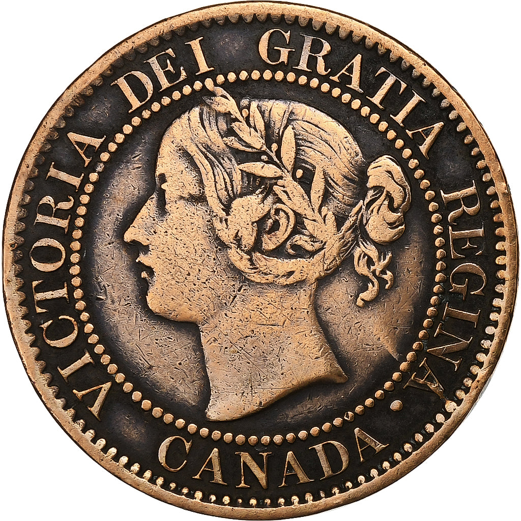 Canada, Victoria, Cent, 1859, Royal Canadian Mint, Bronze, VF(30-35), KM:1