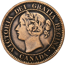 Canada, Victoria, Cent, 1859, Royal Canadian Mint, Bronze, VF(30-35), KM:1