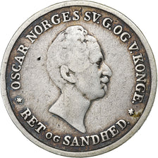 Norway, Oscar I, 24 Skilling, 1846, Silver, VF(30-35), KM:315.1