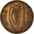 REPUBLIKA IRLANDII, 1/2 Penny, 1942, Brązowy, EF(40-45), KM:10